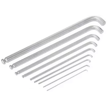 Wera 950/9 Hex-Plus 4 L formos šešiabriaunių raktų rinkinys, metrinis, chromuotas
