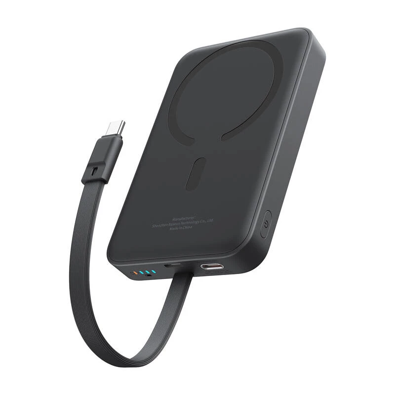 Baseus Mini 10000mAh 30W Magnetinė Powerbank (juoda) Bayern Edition