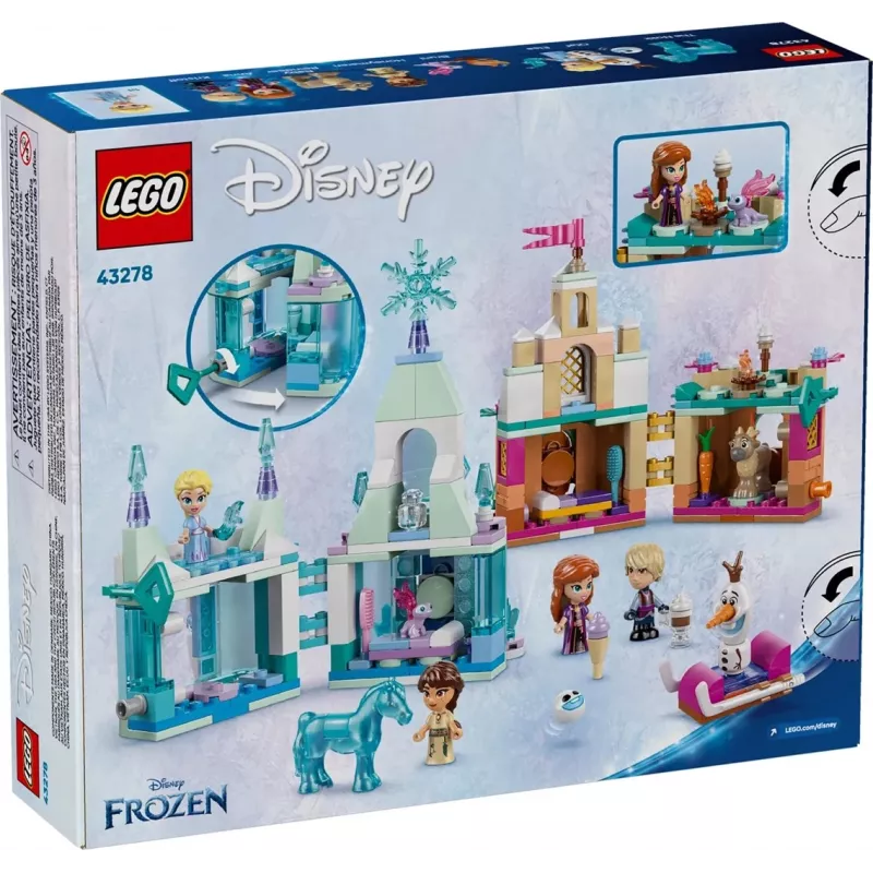 LEGO DISNEY 43278 Mini Arendelle pilis ir Elzos ledo rūmai