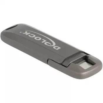 USB atmintinė DeLOCK 54013 512 GB USB Type-C Pilka
