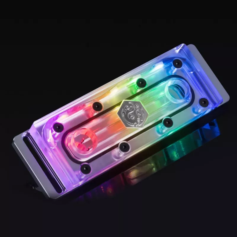 Bitspower Memory Cooler, ARGB - skaidrus 4 vnt. rinkinys
