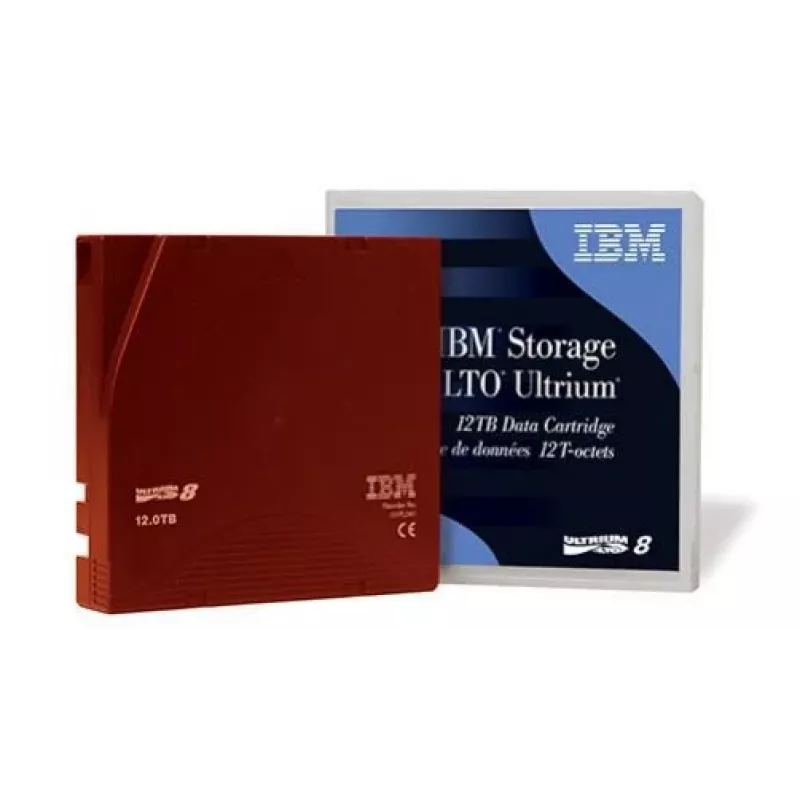 IBM Lenovo LTO Ultrium 8 kasetė - 12 TB / 30 TB - su brūkšniniu kodu