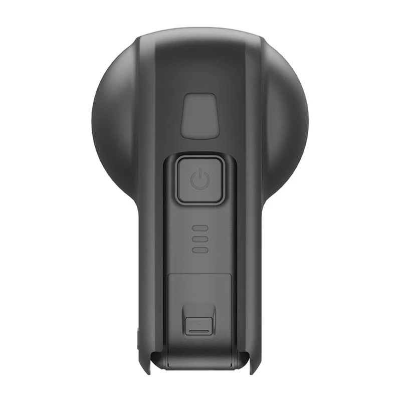 Silicininis dėklas su objektyvo dangteliu PULUZ, skirtas DJI Osmo 360 (Juoda)