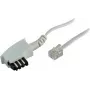 Telefono jungiamasis laidas ShiverPeaks TAE F – Western (RJ11) 3,0 m