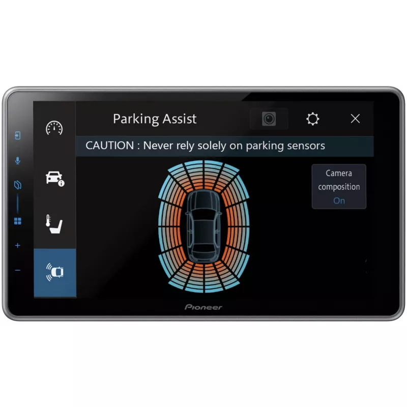 Automobilinis medijos imtuvas Pioneer SPH-DA77DAB Juodas 2 DIN Wi-Fi Bluetooth