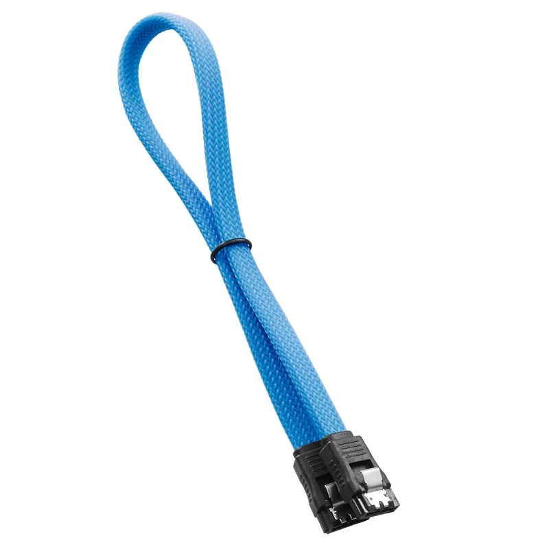ModMesh SATA 3 kabelis 30 cm - šviesiai mėlynas - duomenų kabelis (CM-CAB-SATA-N30KLB-R)