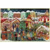 Ravensburger Wooden Puzzle Christmas Market – 500 dalių medinis dėlionė