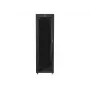 Lanberg FF01-6042-12BL 42U laisvai stovintis serverių stelažas, juodas