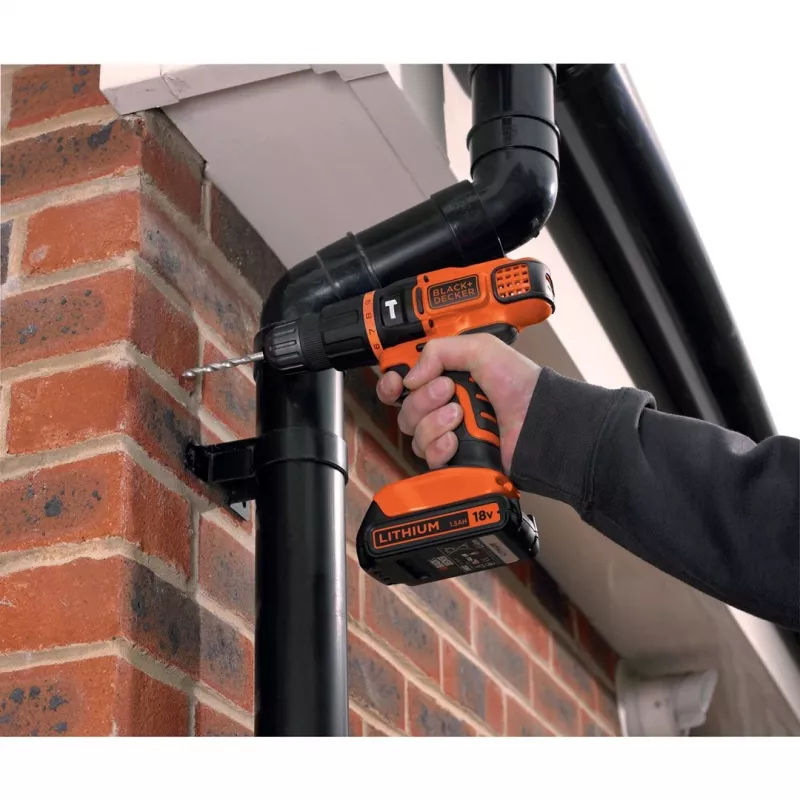 Gręžtuvas su rankena Black & Decker BDCH188N-XJ 1350 RPM, 18V