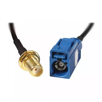 Koaksialinis kabelis DeLOCK 88581 0,2 m juodas