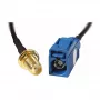 Koaksialinis kabelis DeLOCK 88581 0,2 m juodas