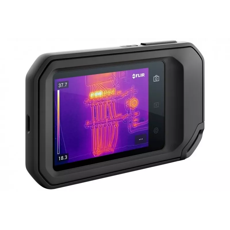 Termovizijos kamera FLIR C-5 juoda su įmontuotu ekranu 160x120 pikselių