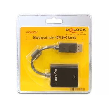 Delock Adapter DisplayPort kištukinis > DVI 24+5 lizdinis