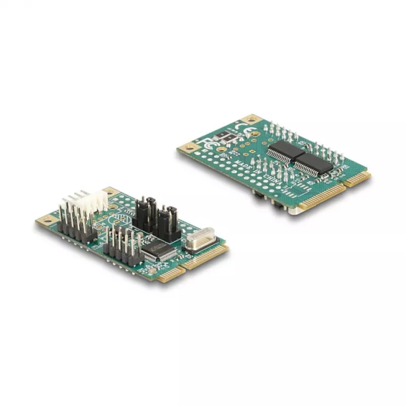 DeLOCK 95276 vidinis RS-232 adapteris Mini PCI Express žalias