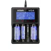 XTAR VC4 Įkroviklis buitinėms baterijoms USB