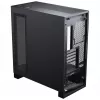 PHANTEKS NV-Series NV5 MK2 ATX korpusas, grūdintas stiklas, DRGB - Satin Black + 3 vnt. M25 Gen2 PWM D-RGB Reverse Blade ventiliatoriai + 1 normalus ventiliatorius - 120 mm