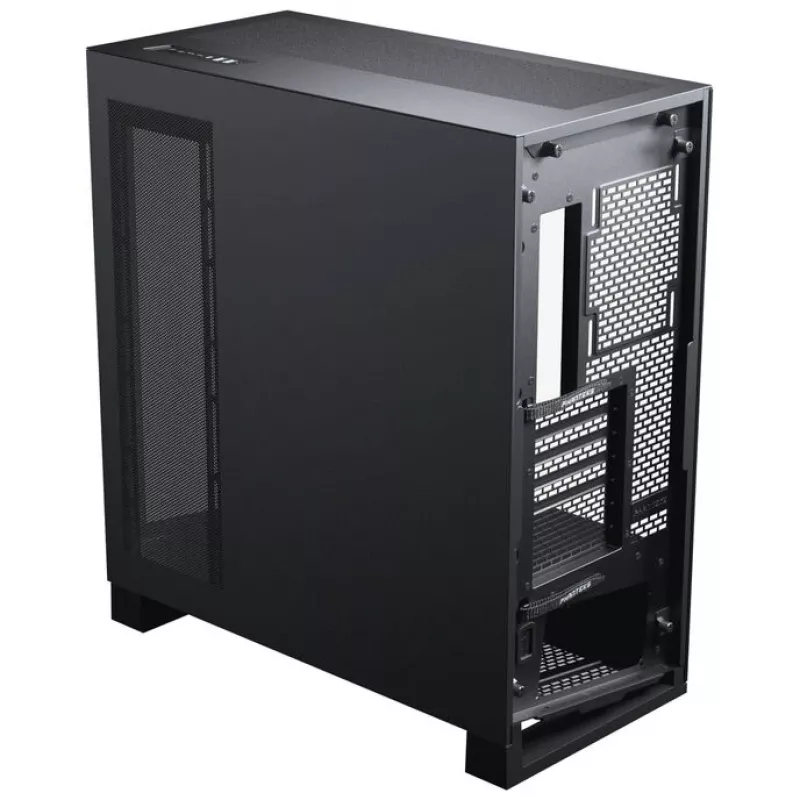PHANTEKS NV-Series NV5 MK2 ATX korpusas, grūdintas stiklas, DRGB - Satin Black + 3 vnt. M25 Gen2 PWM D-RGB Reverse Blade ventiliatoriai + 1 normalus ventiliatorius - 120 mm
