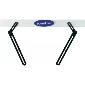SpeaKa Professional Soundbar Mount Easy Swivel — juoda, pora, modelis 1211124