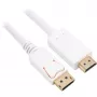 Sharkoon adapteris DisplayPort 1.2 į HDMI 4K baltas 3 metrai