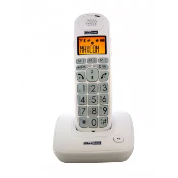Maxcom MC6800 Baltas belaidis fiksuotojo ryšio telefonas DECT