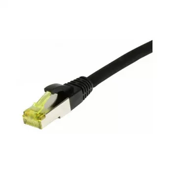 Pataisos kabelis RJ45, CAT6A 500MHz, 0,5 m, juodas, S-STP (S/FTP), TPE/LSZH (Ultraflex), AWG26, su Cat.7 žaliava, Synergy 21 (S217616)