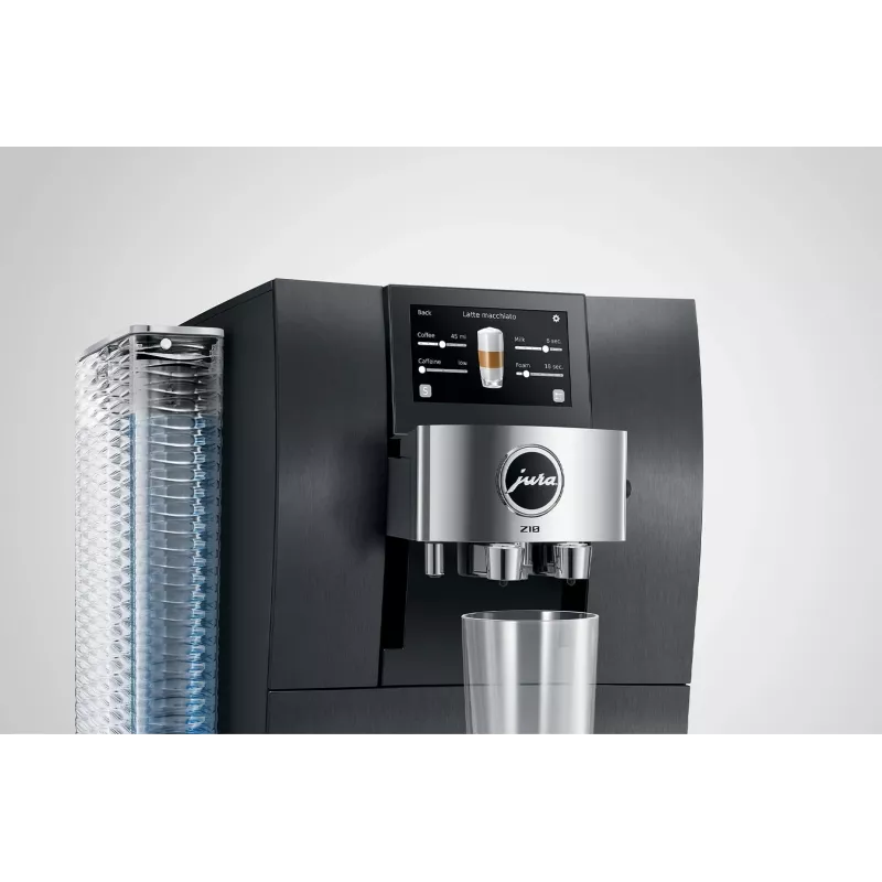 Kavos aparatas JURA Z10 Fully-auto 2.4 L Aliuminis Juodas, 1450 W, 15 bar, 51 gėrimų