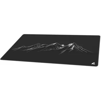 Žaidimų pelės kilimėlis Sharkoon SKILLER SGP40 D16, kalnų silueto raštas, juodas/baltas, 1000 x 500 mm