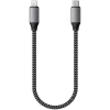 Satechi ST-TCL10M USB-C / Lightning laidas 0,25 m juodai pilkas