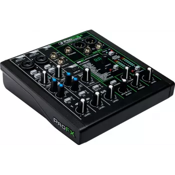 Mikseris Mackie ProFX6v3 kompaktiškas 6 kanalų analoginis maišytuvas su USB sąsaja