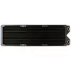 Radiatorius Alphacool R27-S360 360 mm variniai pelekai, plonas vandens aušinimo radiatorius