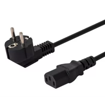 Maitinimo laidas SAVIO CL-146 — 3 m, IEC C13 į IEC Type E, juodas