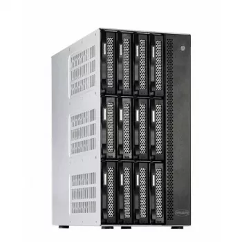 TerraMaster T12-500 Pro NAS Mini Tower Intel® Core™ i7 16 GB DDR5 0 TB Pilka