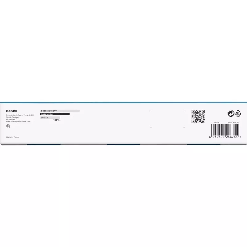 Impulsinių lizdų rinkinys Bosch Powertools PRO 1/2 colio 9 dalių, juodas