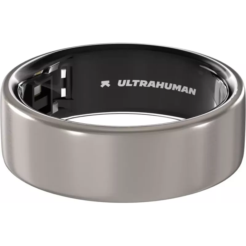 Ultrahuman Ring Air Raw Titanium dydžio 9 | Išmanus žiedas sveikatos stebėjimui