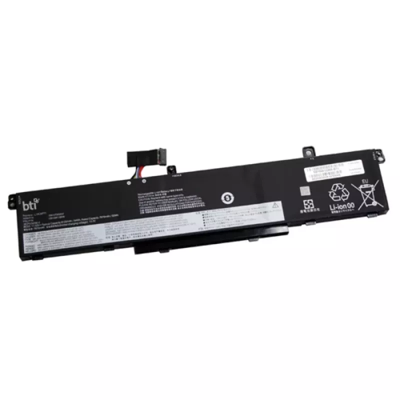 Baterija, skirta Lenovo ThinkPad P17 Gen 2 / T15g Gen 2 — BTI 92Wh 6 elementų, 11,55V, 7960mAh, juoda