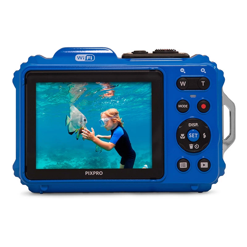 Vandeniui atspari kamera Kodak WPZ2 (mėlyna) modelis