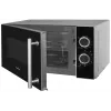 Amica AMGF20M1GS mikrobangų krosnelė su griliu, 20 L, 700 W, juoda/sidabrinė