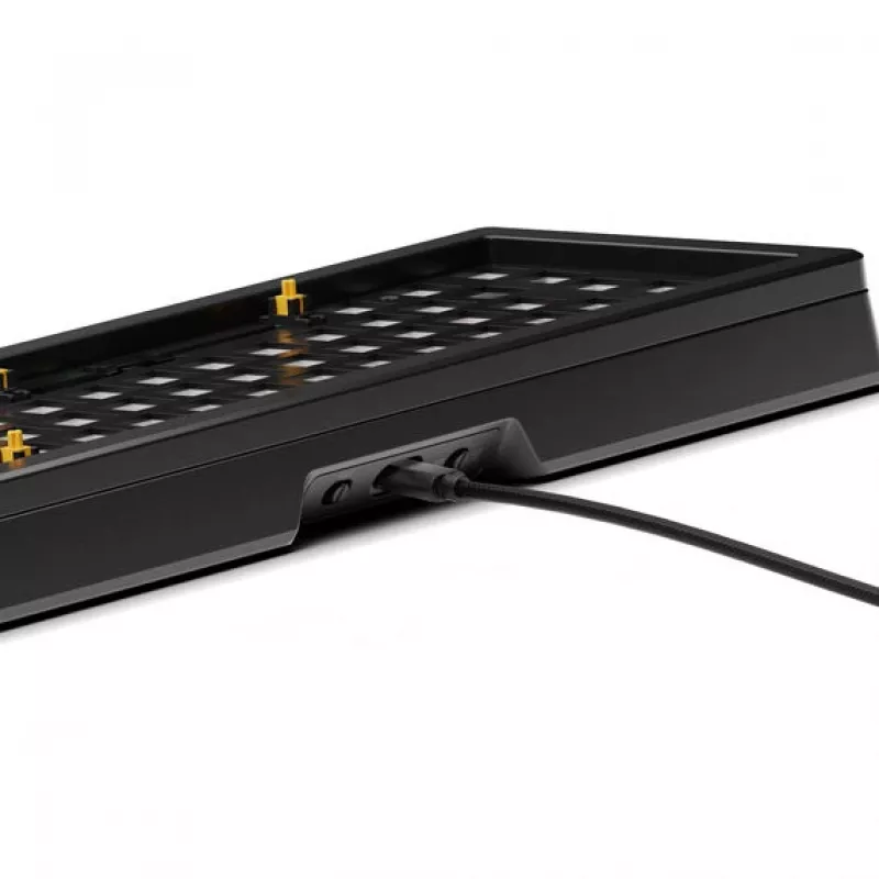 Mechaninė klaviatūra GLORIOUS GMMK 3 PRO Barebones 65% laidinė USB RGB juoda