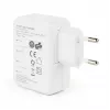 USB įkroviklis universalus baltas 4 prievadai EG-U4AC-02 Gembird