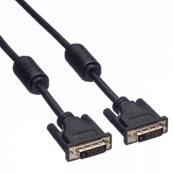 DVI laidas ROLINE DVI (24+1) Dual Link M/M 7,5 m