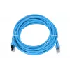 Tinklo laidas Extralink Patchcord Kat.6A RJ-45 Cat6a 5 m mėlynas