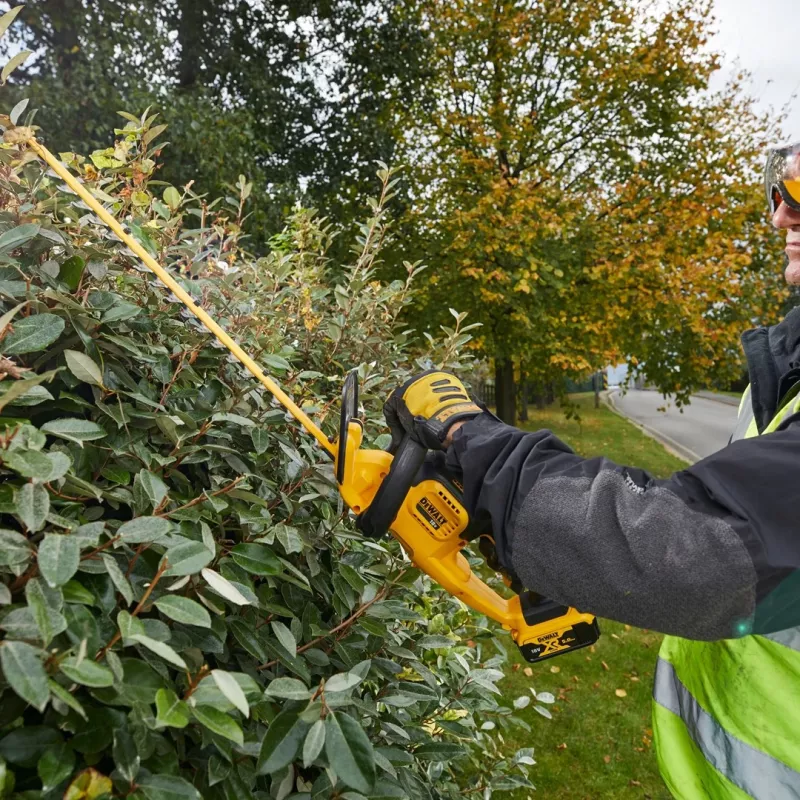 Akumuliatorinis gyvatvorių žirklių komplektas DeWALT DCM563P1-QW