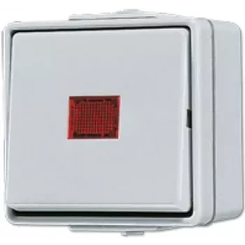 Jung 606 KOW Elektrinis Jungiklis 1P Baltas (606KOW)
