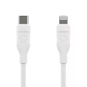 dbramante1928 re-charge laidas - 2,5 m USB-C į Lightning - balta