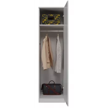 Spinta Top e Shop SD-50 BI su 5 lentynomis, 1 durimi, baltas rėmas