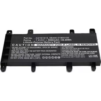 CoreParts baterija nešiojamam kompiuteriui ASUS, skirta modeliams X756UA, X756UB, X756UF, X756UJ, X756UQ, X756UV, X756UX