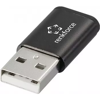 Renkforce USB 2.0 adapteris [1x 1.1 kištukas A – 1x USB-C lizdas] RF-6615904