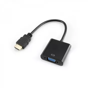 Sbox HDMI M. į VGA F. adapteris (AD.HDMI-VGA)