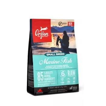 ORIJEN Small Breed Marine Fish – sausas šunų maistas su jūros žuvimi, 1,8 kg