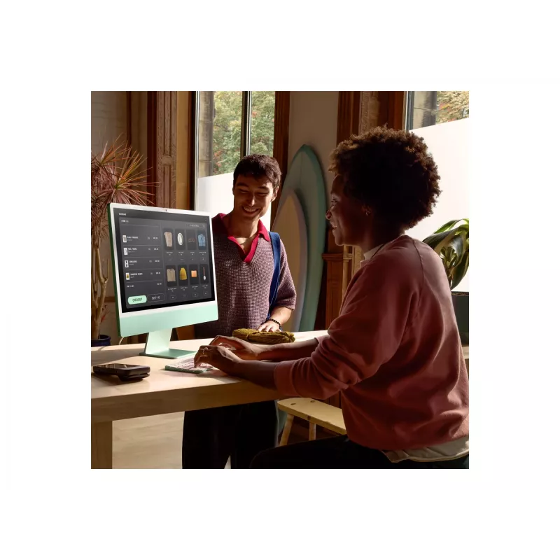 iMac 24 colių: M4 10/10, 16GB, 512GB SSD – Žalia